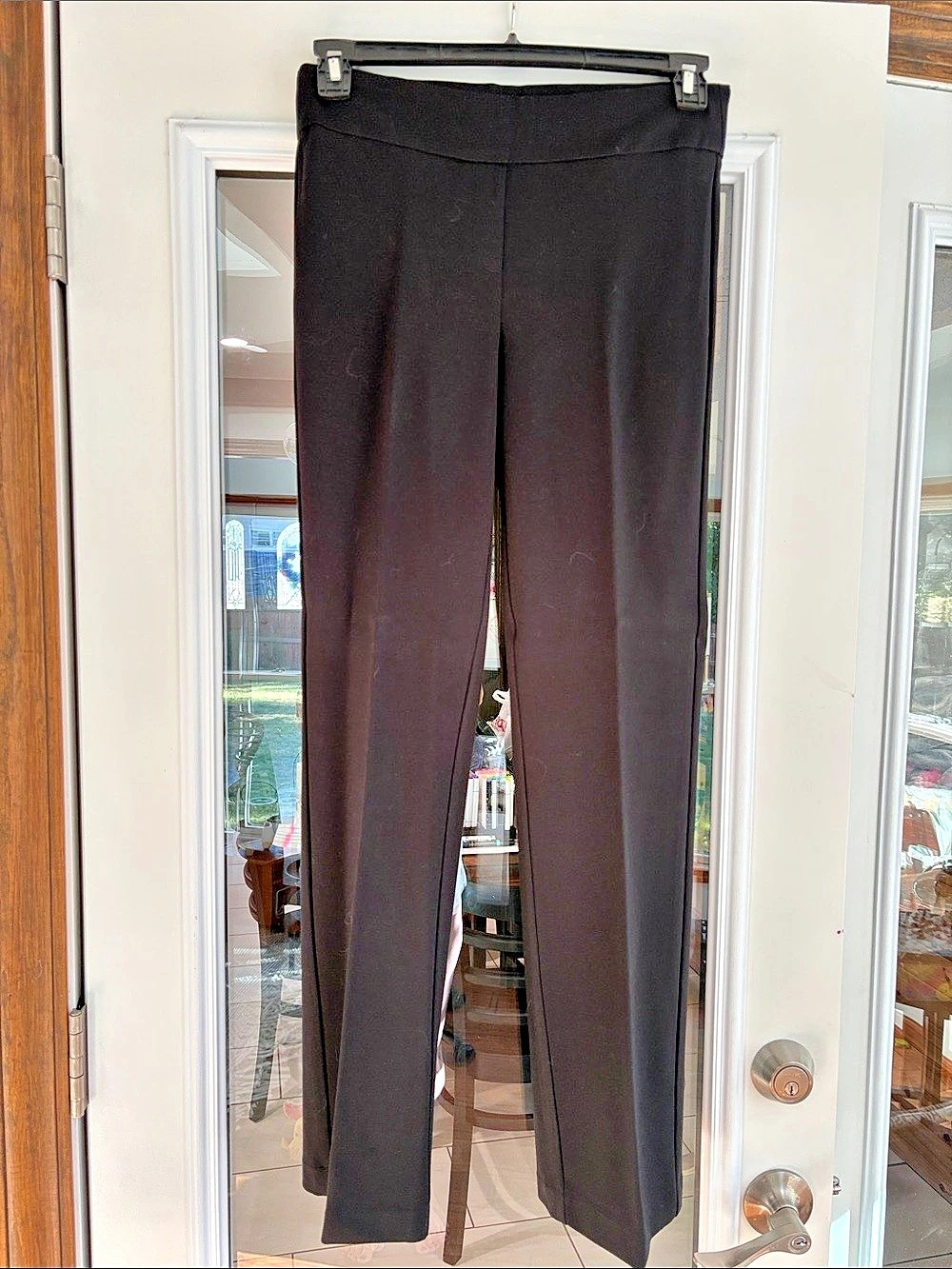 THALIAN Black Straight Leg Pants Like New
